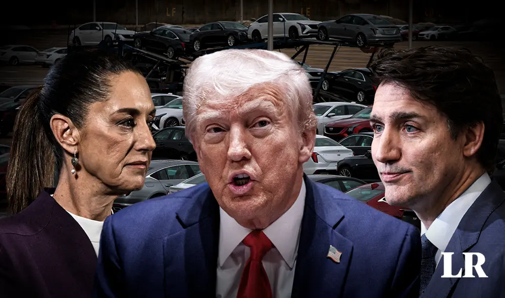 Tanto México como Canadá ya han anunciado represalias ante las medidas arancelarias de Trump. Foto: composición LR / AFP