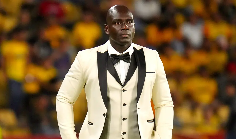 Segundo Castillo es conocido en su país por su elegante manera de vestir. Foto: Conmebol Libertadores