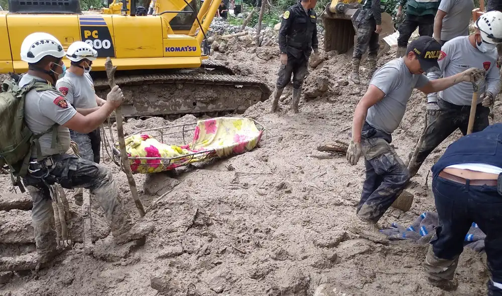 Al cierre de este reporte se confirmó que se había podido recuperar el cuerpo de una de las personas desaparecidas. Foto: difusión