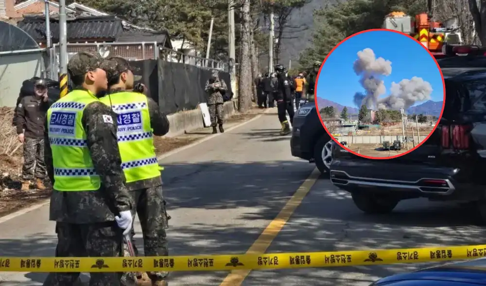 Bombardeo accidental en Corea del Sur deja varios heridos. Foto: Composición LR.