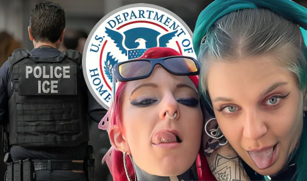 Tatuadora alemana, sigue detenida por ICE en EE. UU., situación genera dudas por la prolongación de su caso. Foto: composición LR/EFE