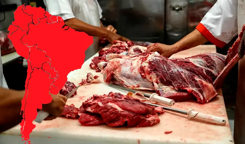 En 2024, China logró un récord en la importación de carne vacuna, al totalizar 2,87 millones de toneladas métricas. Foto: composición LR/difusión