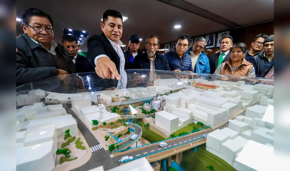 El proyecto incluye el desarrollo de una infraestructura de 60 metros con barandas metálicas y veredas de concreto, además de mejorar el Jr. Arequipa. Fuente: Difusión.