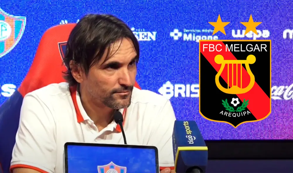 Diego Martínez resaltó el buen rendimiento de Melgar. Foto: composición LR/captura de YouTube Diego Martínez resaltó el buen rendimiento de Melgar. Foto: composición LR/captura de YouTube