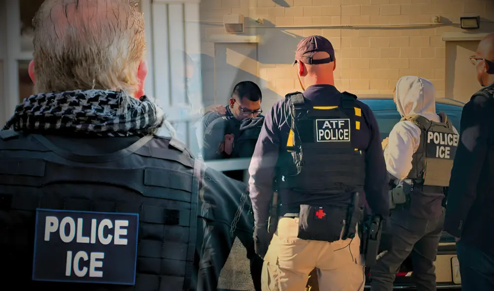 El regreso del programa Task Force permite a ICE reforzar las detenciones de inmigrantes indocumentados en Estados Unidos. Foto: composición LR/ICE