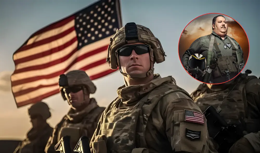 El ejército de EE. UU. flexibiliza sus estándares físicos ante la crisis de reclutamiento, generando preocupaciones sobre la salud de los nuevos soldados. Foto: composición LR/EFE