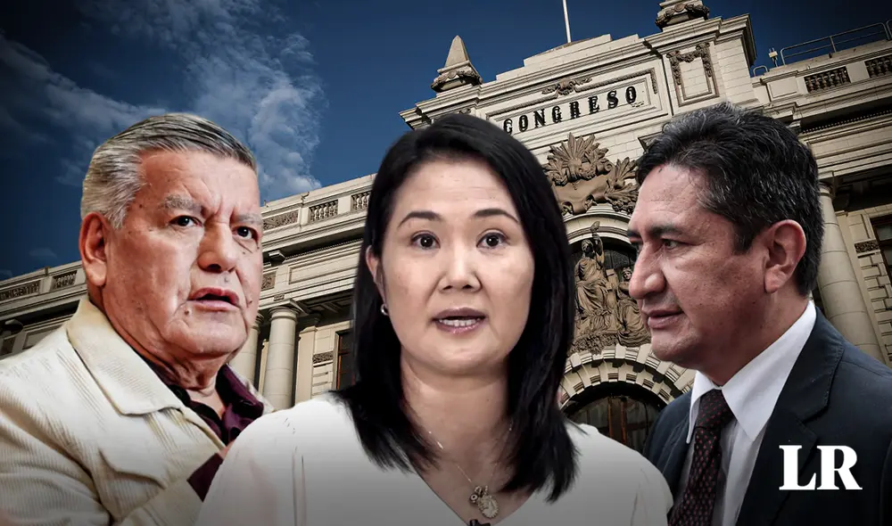 Coalición de los partidos de Keiko Fujimori, Vladimir Cerrón y César Acuña gobierna en el Congreso.