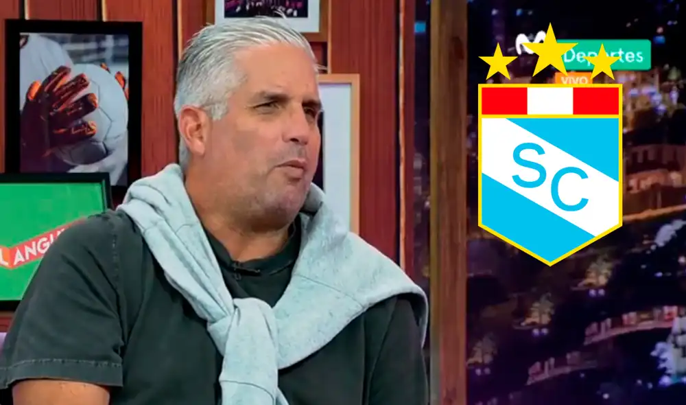 Diego Rebagliati no está de acuerdo con la nueva postura que está tomando Sporting Cristal. Foto: composición LR/captura de Al Angulo