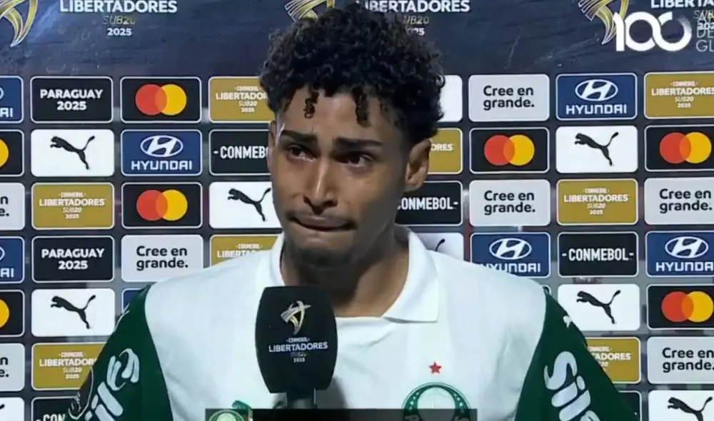 Luighi fue titular en la victoria de Palmeiras sobre Cerro Porteño. Foto: difusión