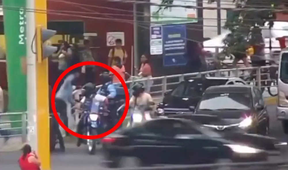 Asesinato en estación Jorge Chávez del Metro de Lima. Foto: difusión