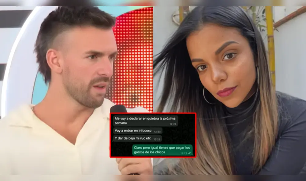 Johana Cubillas revela en 'Magaly TV, la firme' nuevas conversaciones con Juan Ichazo. Foto: Composición LR/Willax/ATV