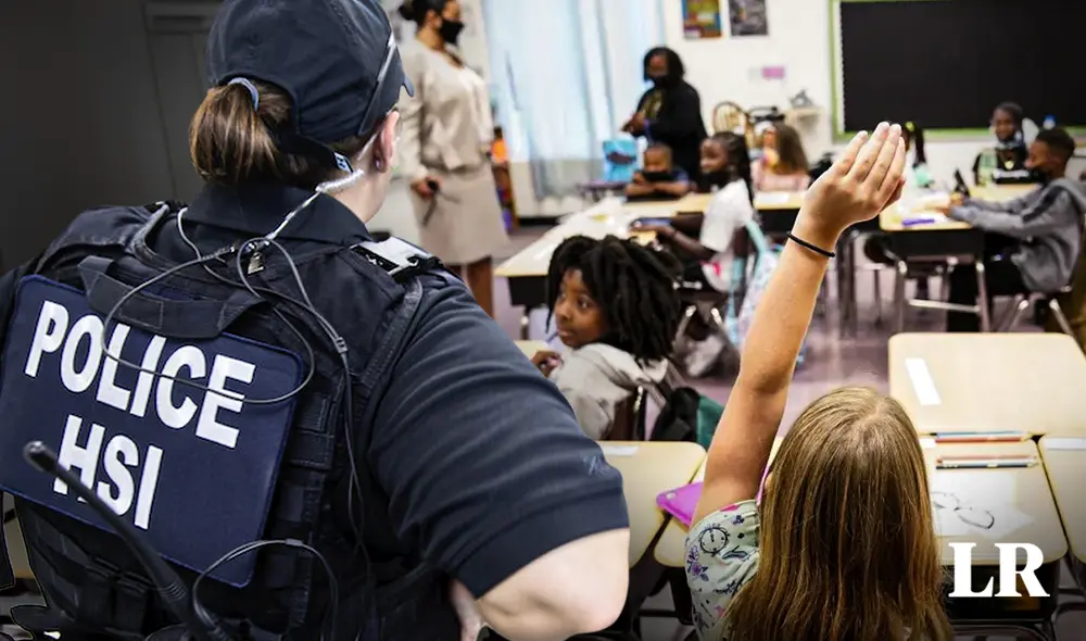 La implementación de las políticas migratorias de Trump han generado miedo en algunas escuelas de EE. UU. Foto: composición Jazmín Ceras/LR/Diario las Américas/ OpenGlobalRights