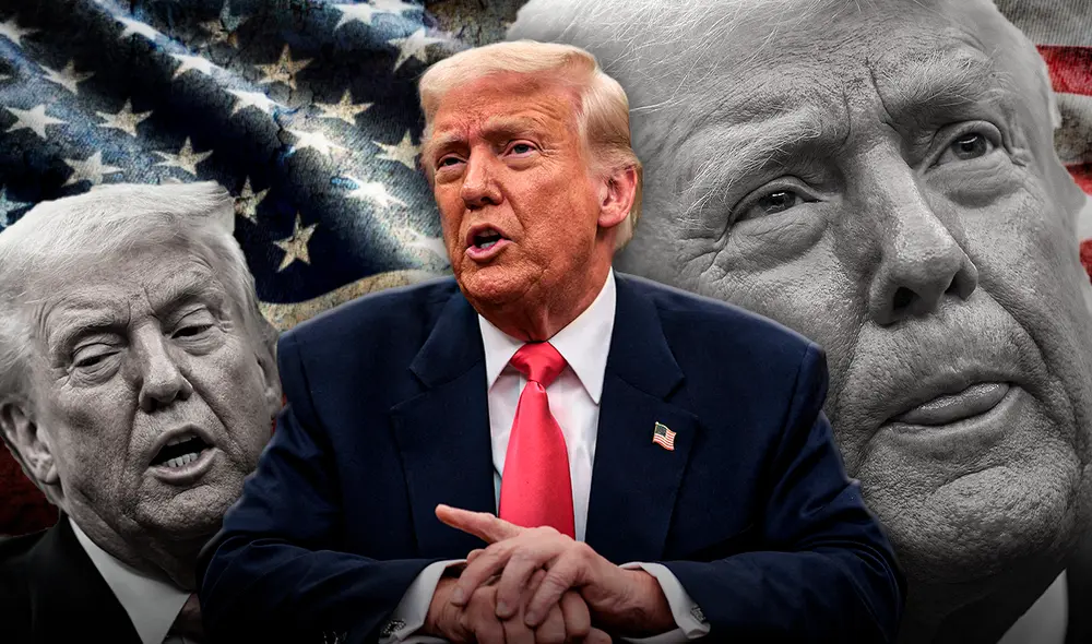 Steven Levitsky plantea que Donald Trump es tanto un síntoma como una causa de la crisis democrática. Foto: composición LR/AFP.