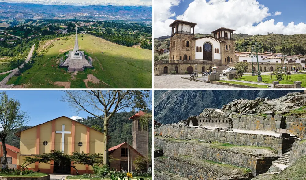 Los 'Pueblos con Encanto' son reconocidos oficialmente por su patrimonio cultural y natural. Foto: composición LR/Andina