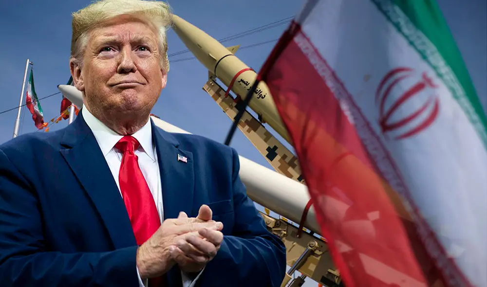 Trump reimpuso su política de "máxima presión" sobre Irán por presuntas intenciones de adquirir armas nucleares. Foto: Composición LR. Trump reimpuso su política de "máxima presión" sobre Irán por presuntas intenciones de adquirir armas nucleares. Foto: Composición LR.