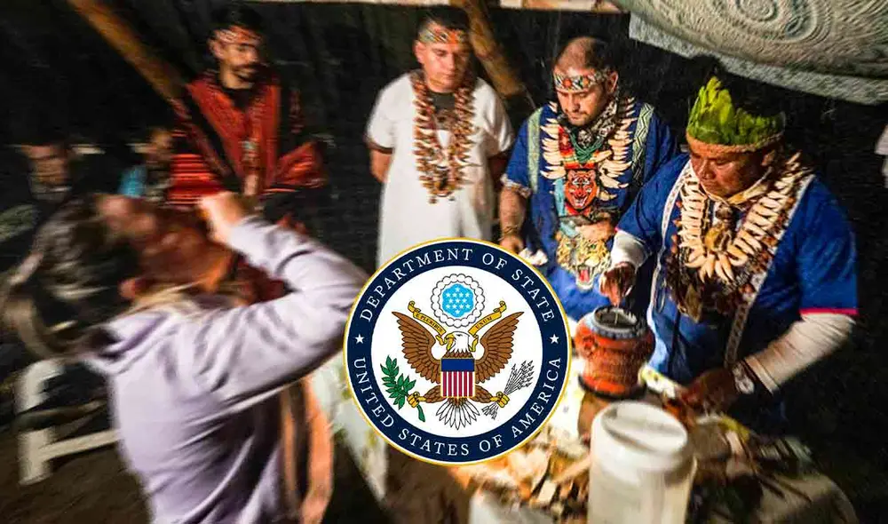 La Embajada de Estados Unidos advierte a sus ciudadanos que los lugares donde se ofrecen ayahuasca no son regulados por el Gobierno peruano. Foto: composición LR/Andina La Embajada de Estados Unidos advierte a sus ciudadanos que los lugares donde se ofrecen ayahuasca no son regulados por el Gobierno peruano. Foto: composición LR/Andina