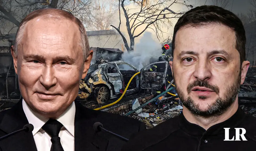 Rusia intensifica ataques contra infraestructura energética de Ucrania en medio de la tregua: 34 misiles y 100 drones derribados. Foto: composición LR