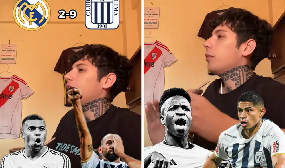 Clip generó revuelo en redes sociales. Foto: composición LR/ TikTok