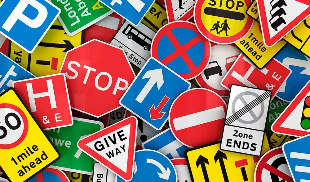 Para obtener la licencia de conducir en Texas, es fundamental conocer el significado de estas señales de tránsito. Foto: Autofacil Para obtener la licencia de conducir en Texas, es fundamental conocer el significado de estas señales de tránsito. Foto: Autofacil