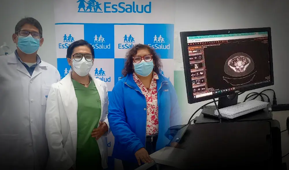 El paciente trata del adulto mayor de 82 años, Mariano Mendoza, de Puno. Foto: composicion LR/EsSalud El paciente trata del adulto mayor de 82 años, Mariano Mendoza, de Puno. Foto: composicion LR/EsSalud