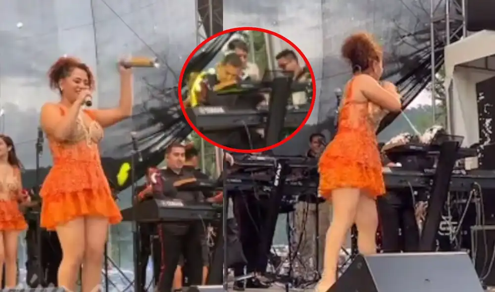 Ana Lucía Urbina se divirtió con su jefe al hacerle divertida broma. Foto: composición LR/TikTok/luciazava11