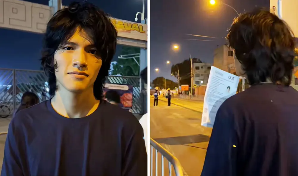 Usuarios resaltaron la puntualidad del postulante. Foto: composición LR/ TikTok