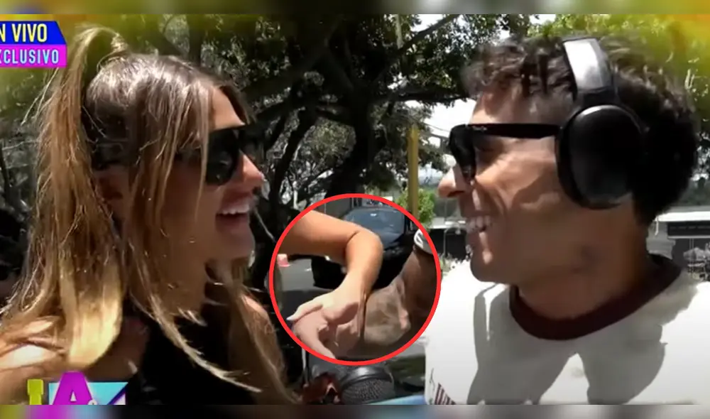 Hugo García y Alessia Rovegno despertaron especulaciones sobre una reconciliación. Foto: Composición LR/Willax