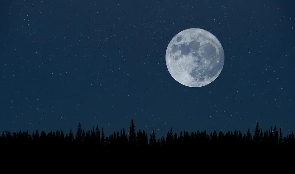 La Luna y Marte, el planeta rojo, se alinearán en una conjunción que podrá observarse desde la Tierra. Foto: Jasmin Merdan.