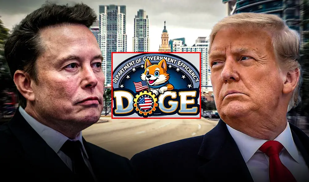 DOGE fue creado por Donald Trump el 20 de enero de 2025 y es administrado por Elon Musk. foto: composición LR/ CNN DOGE fue creado por Donald Trump el 20 de enero de 2025 y es administrado por Elon Musk. foto: composición LR/ CNN