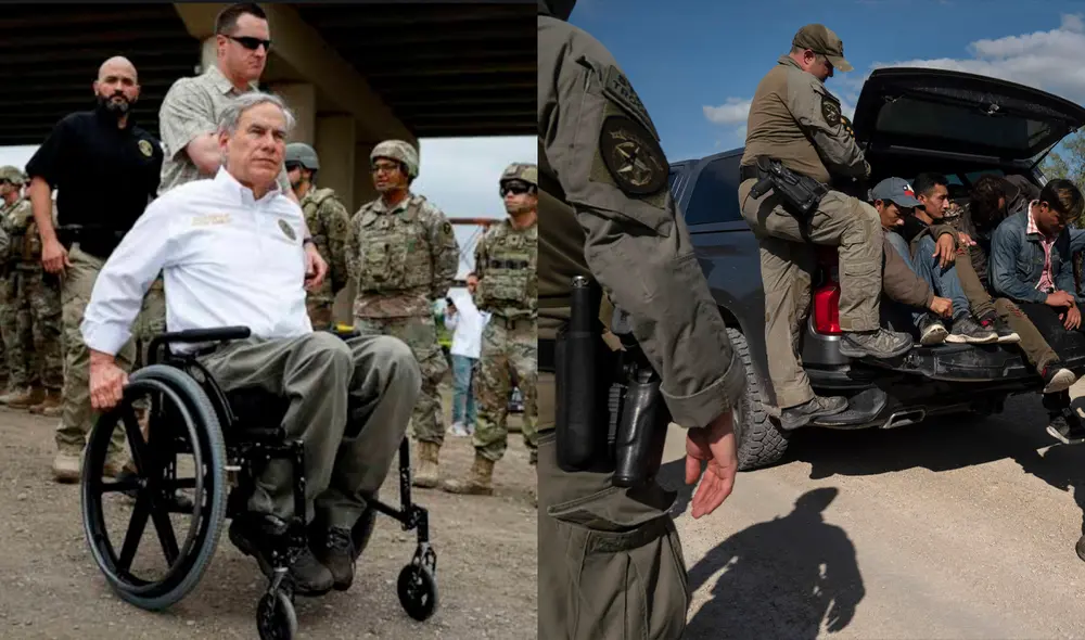 La operación Lone Star es una iniciativa del gobierno de Texas con el objetivo de detener a inmigrantes indocumentados. Foto: Composición LR La operación Lone Star es una iniciativa del gobierno de Texas con el objetivo de detener a inmigrantes indocumentados. Foto: Composición LR