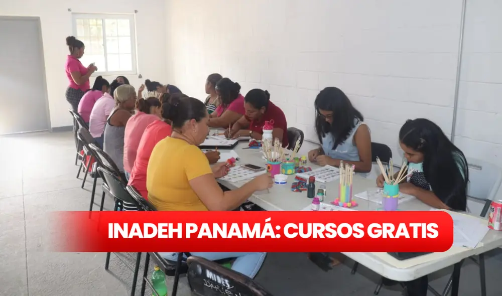 Miles de panameños podrán beneficiarse de los cursos gratuitos del INADEH. Foto: composición LR / X