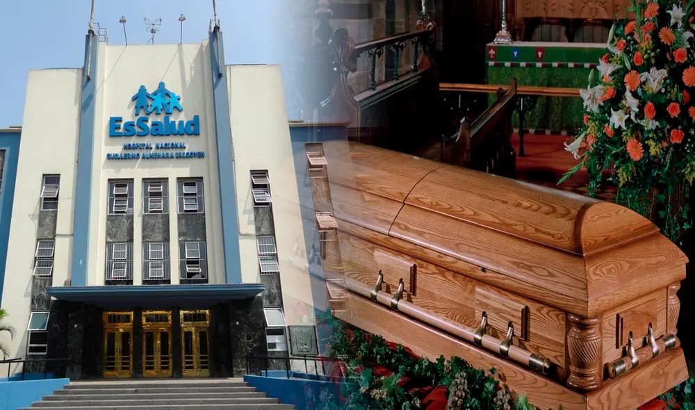 EsSalud brinda el subsidio por sepelio a los familiares de un asegurado fallecido. Foto: Composición LR/Andina.