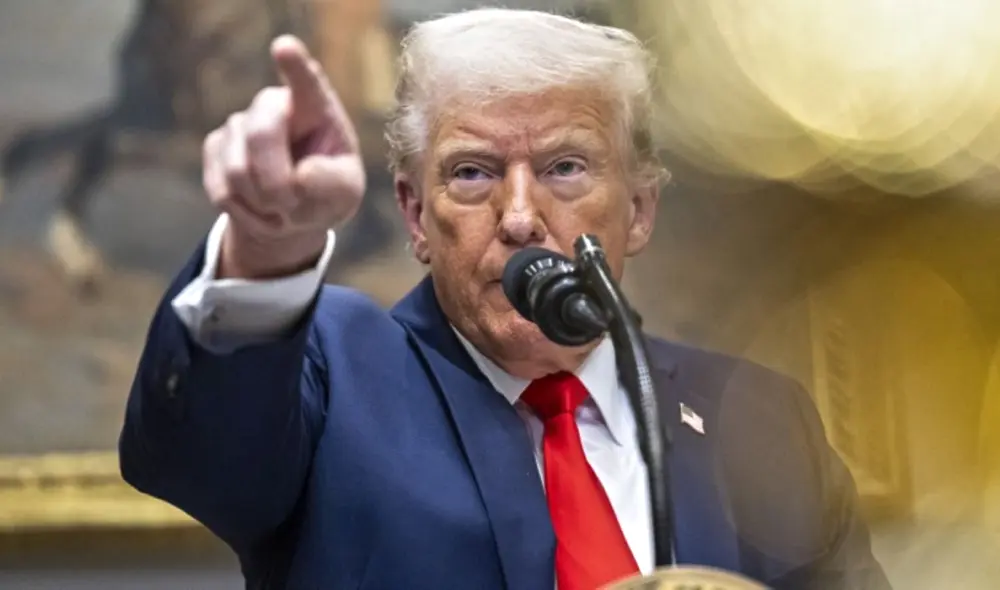 Donald Trump  restringió los vuelos para inmigrantes indocumentados en Estados Unidos. Foto: AFP