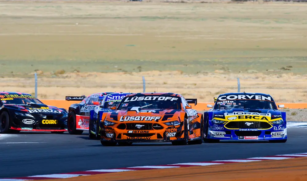 Trucco y Mangoni completaron el podio del TC en El Calafate. Foto: ACTC