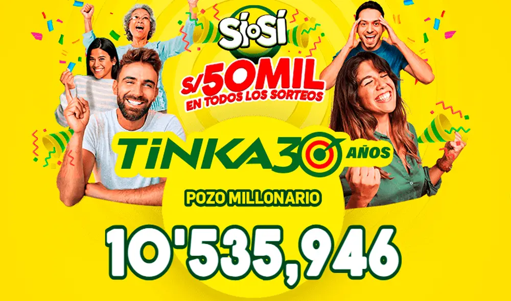 Conoce los números ganadores de La Tinka para este 9 de marzo. Foto: La Tinka