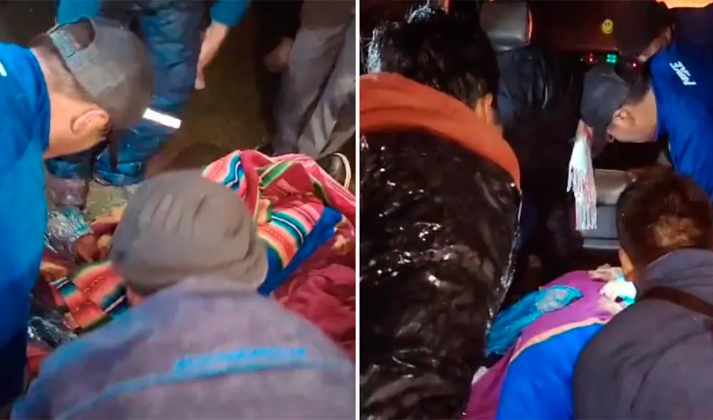 Madre y su menor fueron trasladados la hospital Carlos Monge. Créditos. Cinthia Álvarez / La República