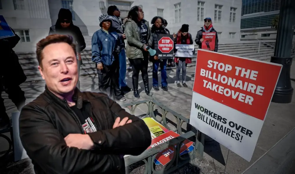 Varias agencias departamentales están teniendo un ambiente laboral fuera de lo común gracias al Departamento de Eficiencia liderado por Elon Musk. Foto: composición LR/EFE