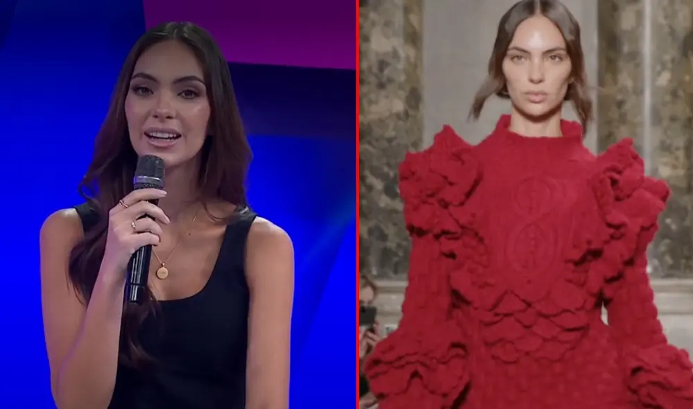 Natalie Vértiz publicó varias imágenes de su participación y expresó su agradecimiento al diseñador. Foto: Instagram