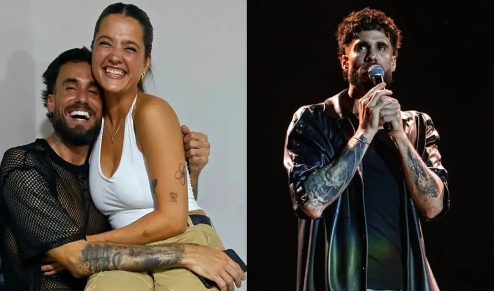 'Majo con Sabor' le declara su amor a Gino Assereto en romántica publicación. Foto: Composición LR/Instagram