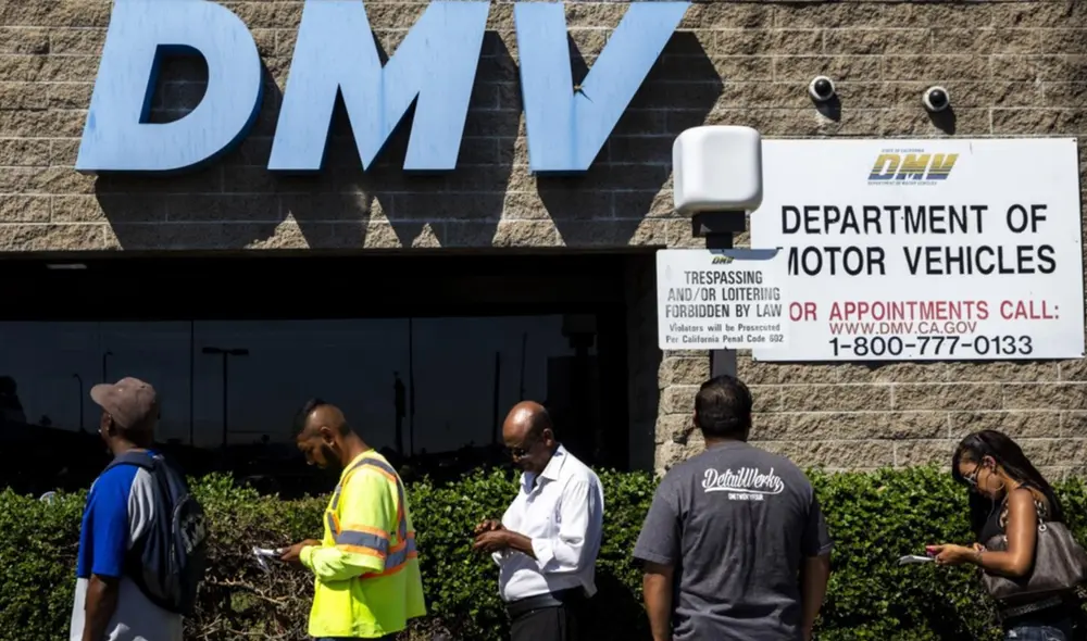DMV en Florida cuenta con largas colas. Además, algunas citas han sido canceladas para conseguir la licencia de conducir. Foto: DMV