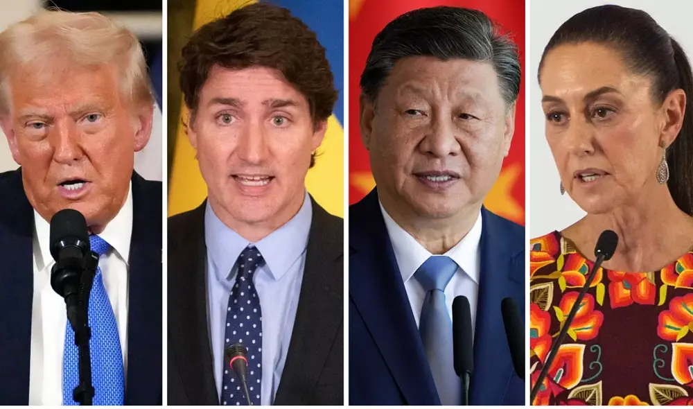 Donald Trump mantiene una postura firme contra China, intensificando la guerra comercial y aplicando aranceles que alcanzan un promedio del 34% sobre importaciones chinas. Foto: Euronews Donald Trump mantiene una postura firme contra China, intensificando la guerra comercial y aplicando aranceles que alcanzan un promedio del 34% sobre importaciones chinas. Foto: Euronews