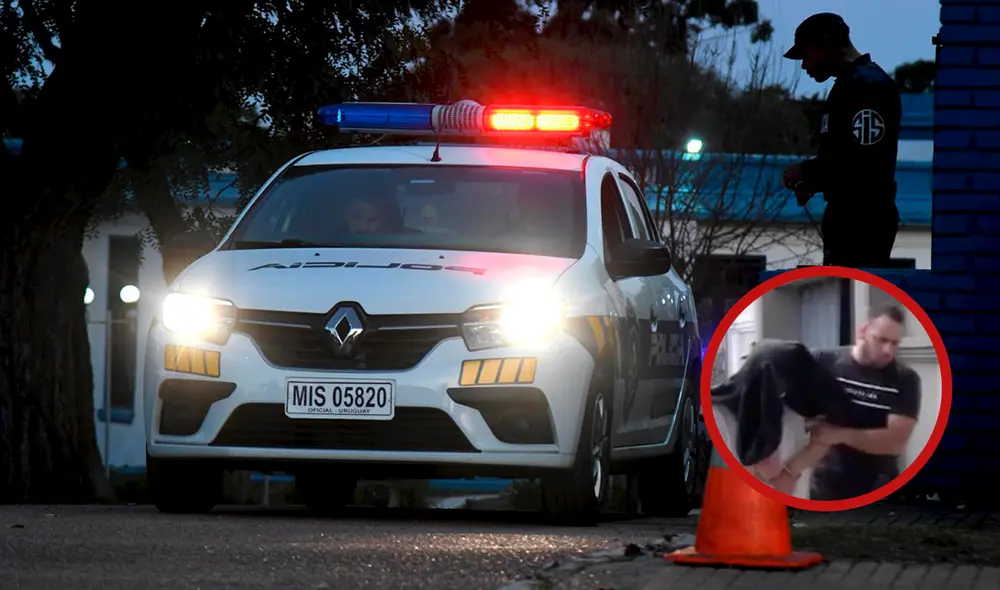 El asesino fue detenido con aval judicial y quedó a disposición de la Fiscalía y la Policía. Foto: Composición LR.