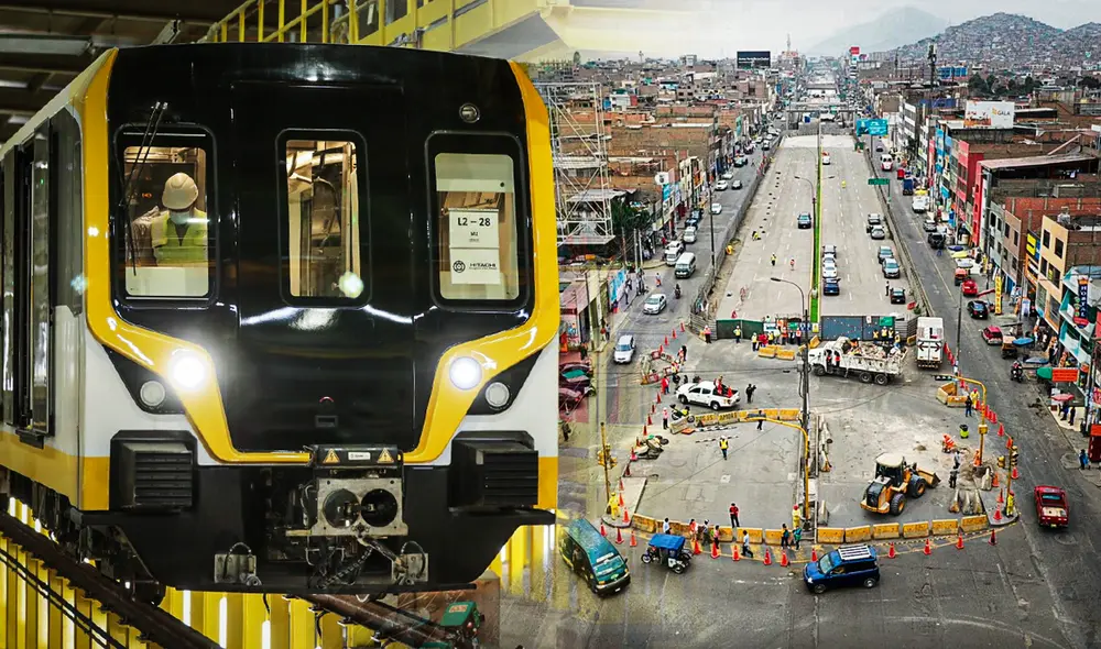 Línea 2 del Metro de Lima y Callao será el primer metro subterráneo de Perú. Foto: composición de Gerson Cardoso/La República/Andina