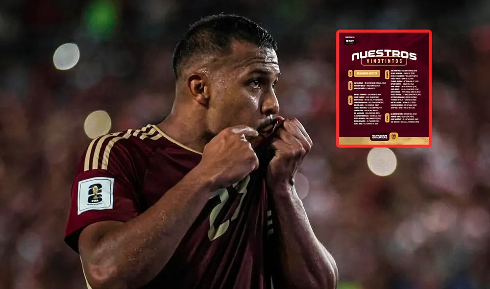 Con Salomón Rondón, la Vinotinto buscará ganarle a Perú y Ecuador. Foto: composición LR/Salomón Rondón Con Salomón Rondón, la Vinotinto buscará ganarle a Perú y Ecuador. Foto: composición LR/Salomón Rondón