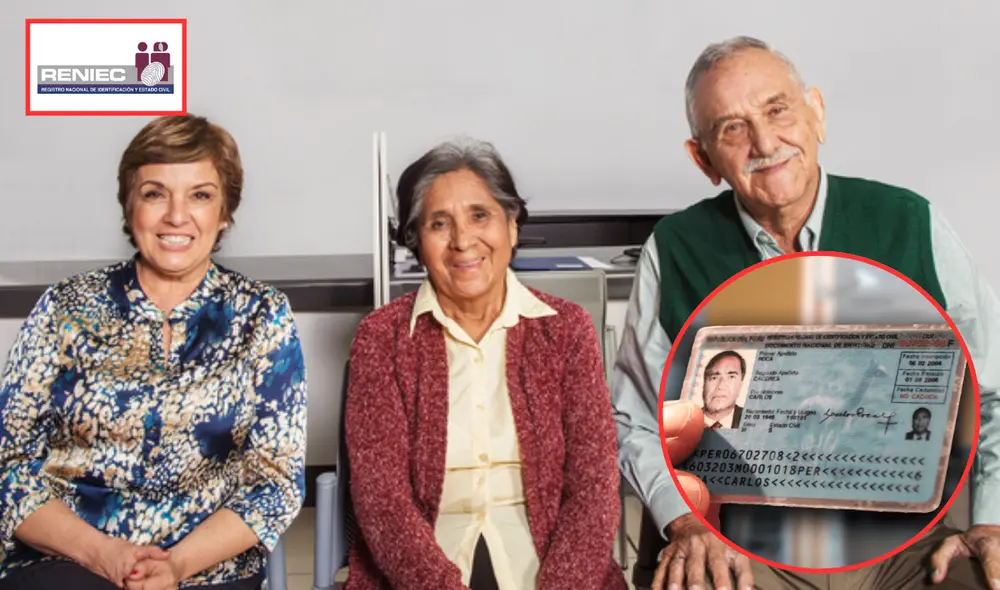 El DNI peruano tiene una vigencia de 8 años desde la fecha de su emisión. Foto: composición LR/Andina/ONP
