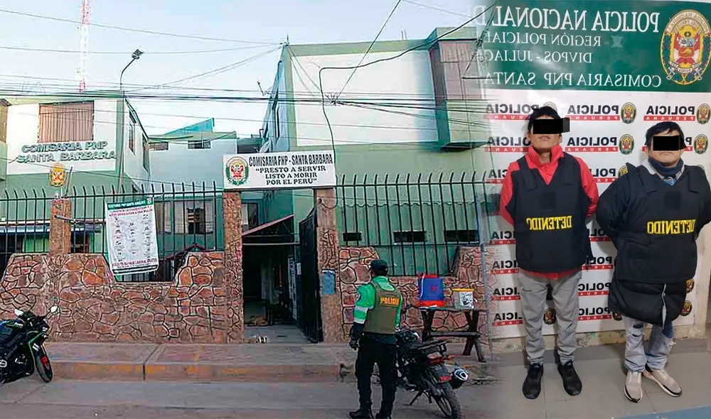 Los detenidos serán investigados por hurto. Créditos: Cinthia Álvarez