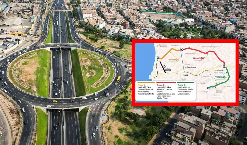 Anillo Vial Periférico busca beneficiar a más de 5 millones de personas. Foto: composición LR/Andina