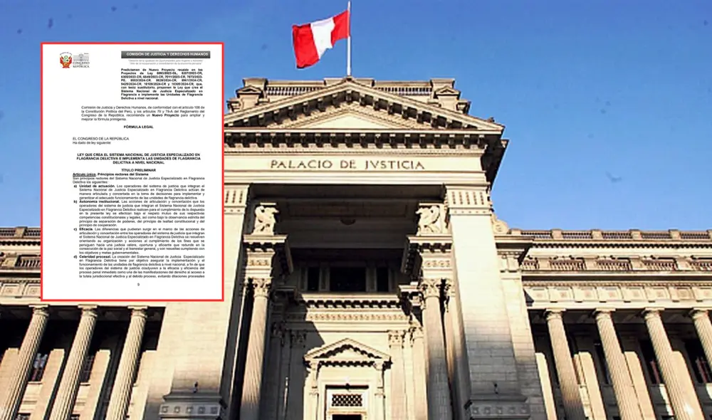 Este miércoles 12 de marzo, la Comisión de Justicia del Congreso de la República aprobará el proyecto de ley. Foto: composición LR Este miércoles 12 de marzo, la Comisión de Justicia del Congreso de la República aprobará el proyecto de ley. Foto: composición LR