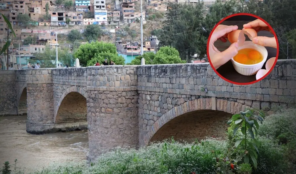 Este puente de Perú se construyó con clara de huevo y lleva más de 141 años en pie: alimento añadió durabilidad a la estructura. Foto: composición LR/Gob/Freepik. Este puente de Perú se construyó con clara de huevo y lleva más de 141 años en pie: alimento añadió durabilidad a la estructura. Foto: composición LR/Gob/Freepik.