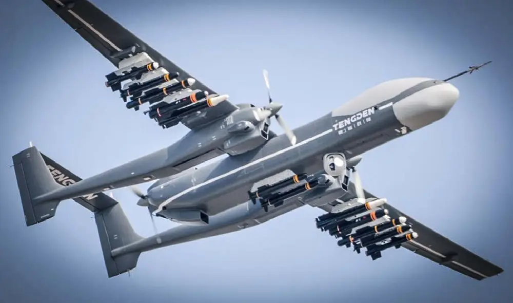 Marruecos ha adquirido drones TB-001K, también conocidos como 'Escorpión de dos colas', para potenciar su defensa aérea. Este movimiento lo convierte en el primer operador internacional de este modelo chino. Foto: Military Curiosity